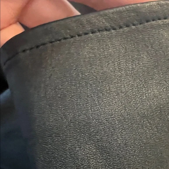 AKRIS PUNTO Fancy Leather Skinny Pants Size 6 BLACK - Picture 11 of 14